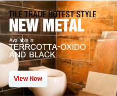 New Metal Porcelain Wall or Floor Tiles from Tile Trade
